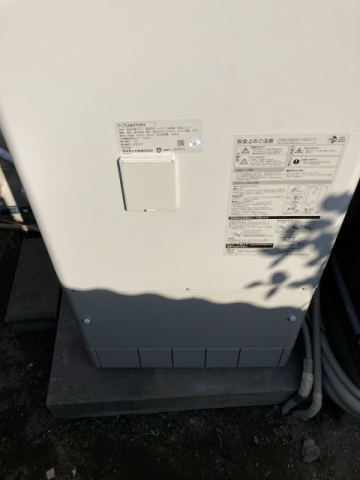 エコキュート交換工事　大阪府泉南郡田尻町　EQN37VFV-set - After