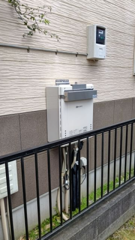ガス給湯器交換工事　埼玉県ふじみ野市　sa-GT-2060SAWX-2-BL-set-13A