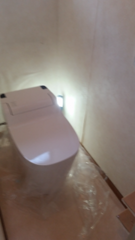 トイレ交換工事（笹原）　神奈川県相模原市緑区　XCH1101RWS-sale