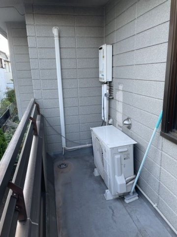ガス給湯器交換工事　東京都日野市　RUX-A1616W-E-13A - Before