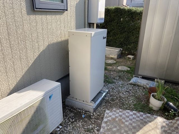 蓄電池交換工事　群馬県邑楽郡板倉町　EOF-LB70-TK