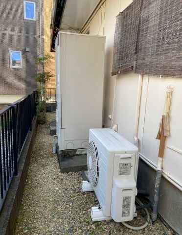 エコキュート交換工事　静岡県島田市　EQ37VFV-set - Before