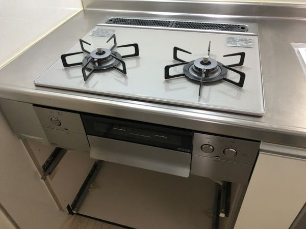 ビルトインガスコンロ ビルトイン食洗機交換工事　兵庫県神戸市東灘区　NP-45VS9S