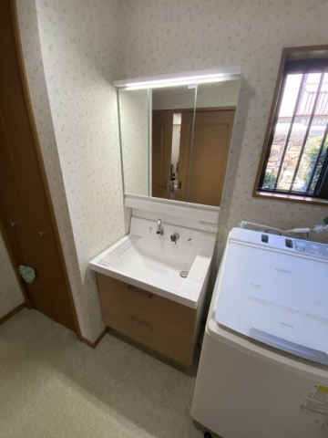 洗面化粧台交換工事　埼玉県蓮田市　AR3FH-755SY-LP2H - After
