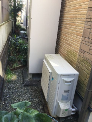 エコキュート交換工事　滋賀県近江八幡市 - Before