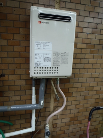 給湯器交換工事　東京都世田谷区　GQ-2437WS-set-13A