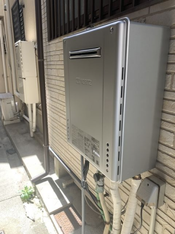 ガス給湯器交換工事　兵庫県神戸市中央区