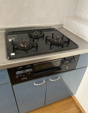 ビルトインガスコンロ交換工事　東京都渋谷区　RHS31W32L24RSTW-13A - Before