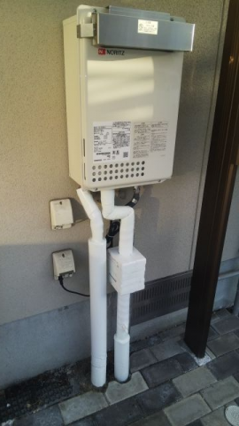 ガス給湯器交換工事　広島県東広島市 - After