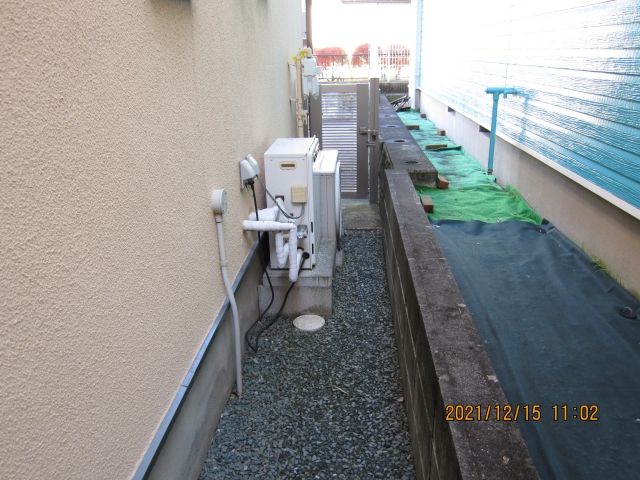 ガス給湯器交換工事　神奈川県藤沢市 - Before