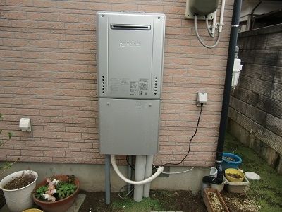 ガス給湯器交換工事　新潟県新潟市南区