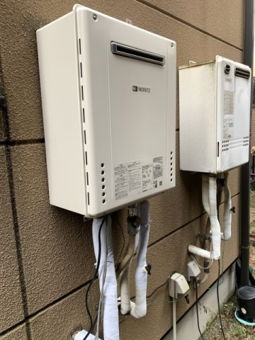 ガス給湯器交換工事　神奈川県大和市