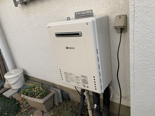 ガス給湯器交換工事　茨城県牛久市