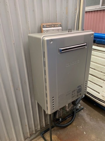 ガス給湯器交換工事　静岡県島田市　GT-C2062SAWX-2-BL-set-LPG - After