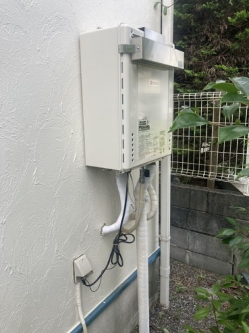ガス給湯器交換工事　東京都稲城市　GT-2060AWX-2-BL-set-LPG