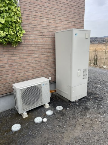 エコキュート交換工事　栃木県佐野市　EQ37VFV-set - After