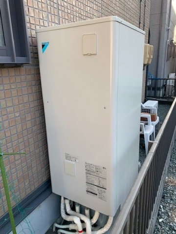 エコキュート交換工事　静岡県浜松市中区　EQ37WFV-set