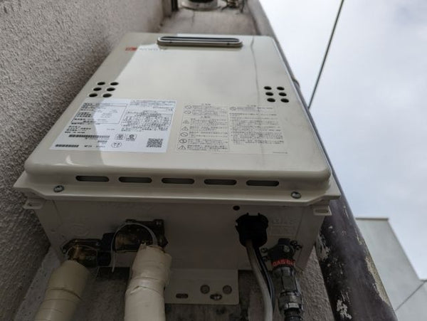 ガス給湯器交換工事　京都府宇治市　GQ-1639WS-1-set-13A