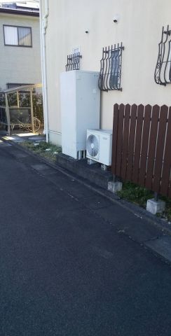 エコキュート交換工事　山梨県甲府市　EQ37WFV-set - Before
