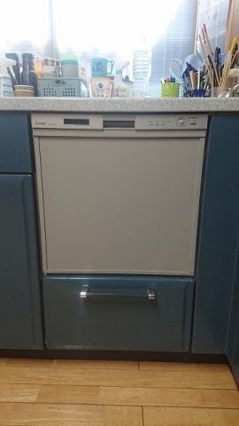 ビルトイン食洗機交換工事　徳島県阿波市　EW-45R2S