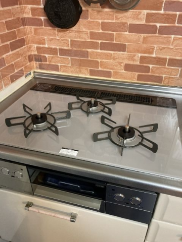 ビルトインガスコンロ ビルトイン食洗機交換工事　大阪府貝塚市　RHS71W32L24RSTW-13A - After
