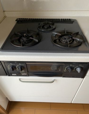 ガス給湯器 ビルトインガスコンロ 蛇口交換工事　埼玉県さいたま市見沼区　GT-2460SAWX-2-BL-set-13A - Before