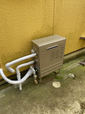 ガス給湯器 ビルトインガスコンロ交換工事　千葉県流山市　RHS71W30E14RCSTW-13A - After