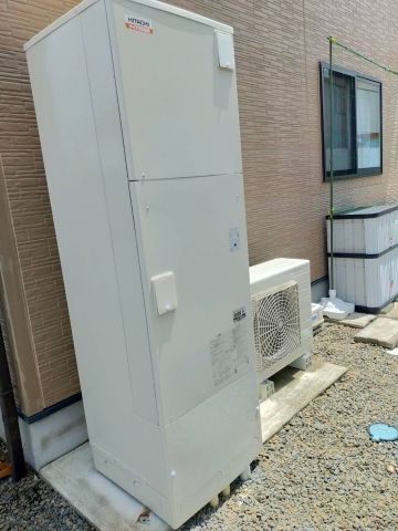エコキュート交換工事　茨城県那珂市　BHP-F46TD-set