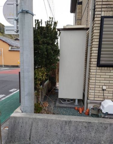 エコキュート交換工事　静岡県静岡市駿河区 - Before