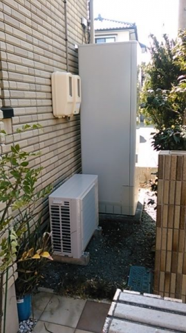 エコキュート交換工事　静岡県静岡市駿河区