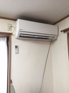 エアコン取付工事　東京都中野区　XCS-405CF2-W