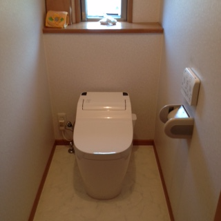 トイレ交換工事/床CF張替　静岡県静岡市駿河区　EHPN-H13V1-100-set - After