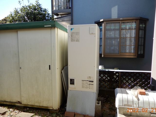 エコキュート交換工事　千葉県白井市　EQ37WFV-set - Before