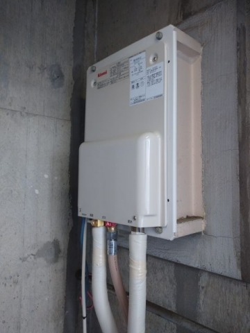 ガス給湯器交換工事　千葉県千葉市美浜区　RUX-HV161-E-13A - After