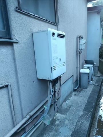 ガス給湯器交換工事　長崎県佐世保市　GT-C2062SAWX-2-BL-set-13A - Before