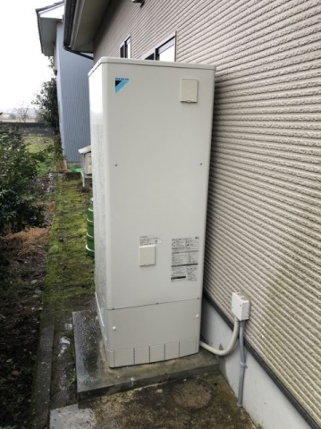 エコキュート交換工事　富山県富山市
