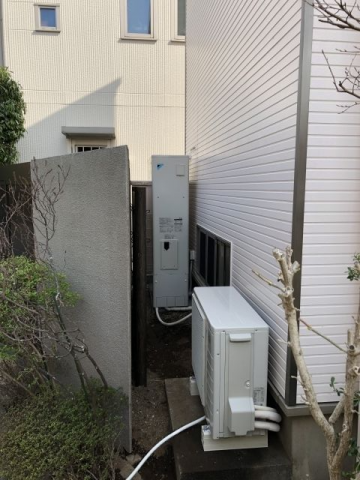 エコキュート交換工事　東京都西東京市