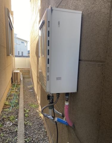 ガス給湯器 ビルトインガスコンロ交換工事　大阪府岸和田市　GT-2060SAWX-2-BL-set-13A - Before