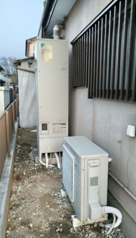 エコキュート交換工事　千葉県四街道市 - Before