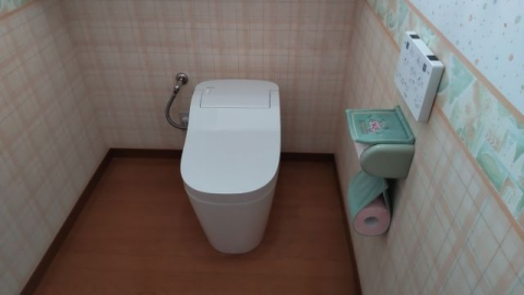 トイレ交換工事　長崎県大村市　sa-XCH1602WSY