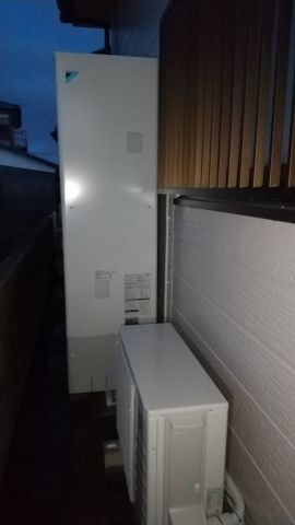 エコキュート交換工事　茨城県潮来市　EQ46VV-set - After