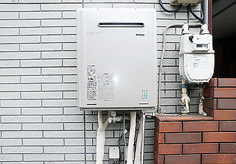 ガス給湯器交換工事　東京都板橋区　RUF-E2401AW(A)-set