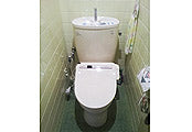 ウォシュレット 交換工事　埼玉県春日部市　TCF4831AM - Before