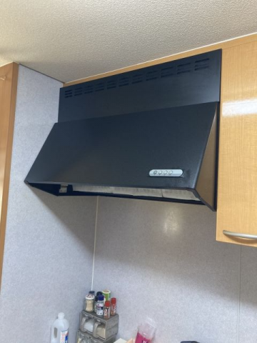 レンジフード交換工事　大阪府南河内郡河南町　BDE-3HL-901-BK - Before