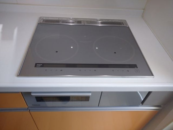 IHクッキングヒーター レンジフード交換工事　埼玉県草加市　KZ-AN36S
