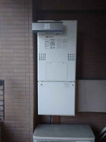 ガス給湯器 レンジフード ビルトインガスコンロ交換工事　東京都墨田区　RHS31W30E14RCSTW-13A