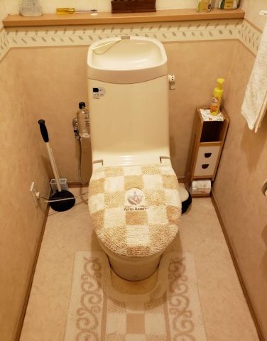 トイレ交換工事　静岡県島田市　TCF4713R-SC1 - Before