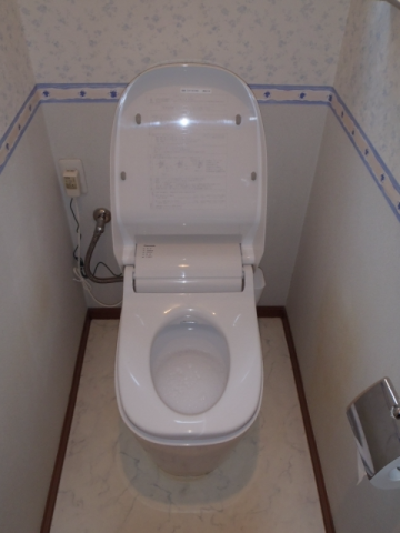 トイレ交換工事　東京都府中市　GT-1650SARX-2BL