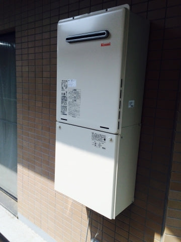 給湯器交換工事　埼玉県春日部市　RUF-A1615SAW-set-13A
