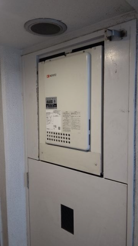ガス給湯器交換工事　大阪府柏原市　GQ-1639WS-TB-1-13A - After